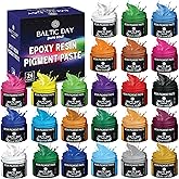 BALTIC DAY 24 Color Pigment Paste for Epoxy Resin Set – Opaque Epoxy Pigment, Epoxy Dye Paste & High Concentration Mica Powder for Resin Art, Jewelry, Tumblers, Coasters & Crafts