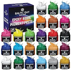 BALTIC DAY 24 Color Pigment Paste for Epoxy Resin