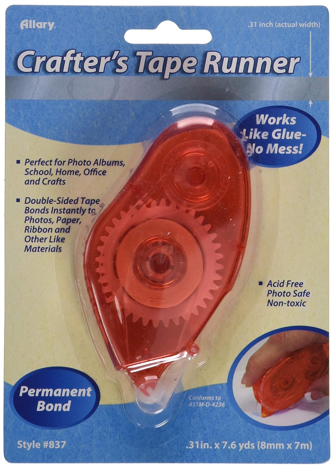 Allary 5/16Inchby1/4Inch Permanent Scrapbook Tape Runner Amazon.in