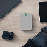 Seagate Ultra Touch 5TB External HDD Pebble Grey USB-C PC Mac Chromebook view 9