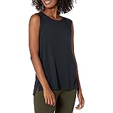 Amazon Essentials Women's Soft Cotton Relaxed-Fit Yoga Tank Top (Available in Plus Size)