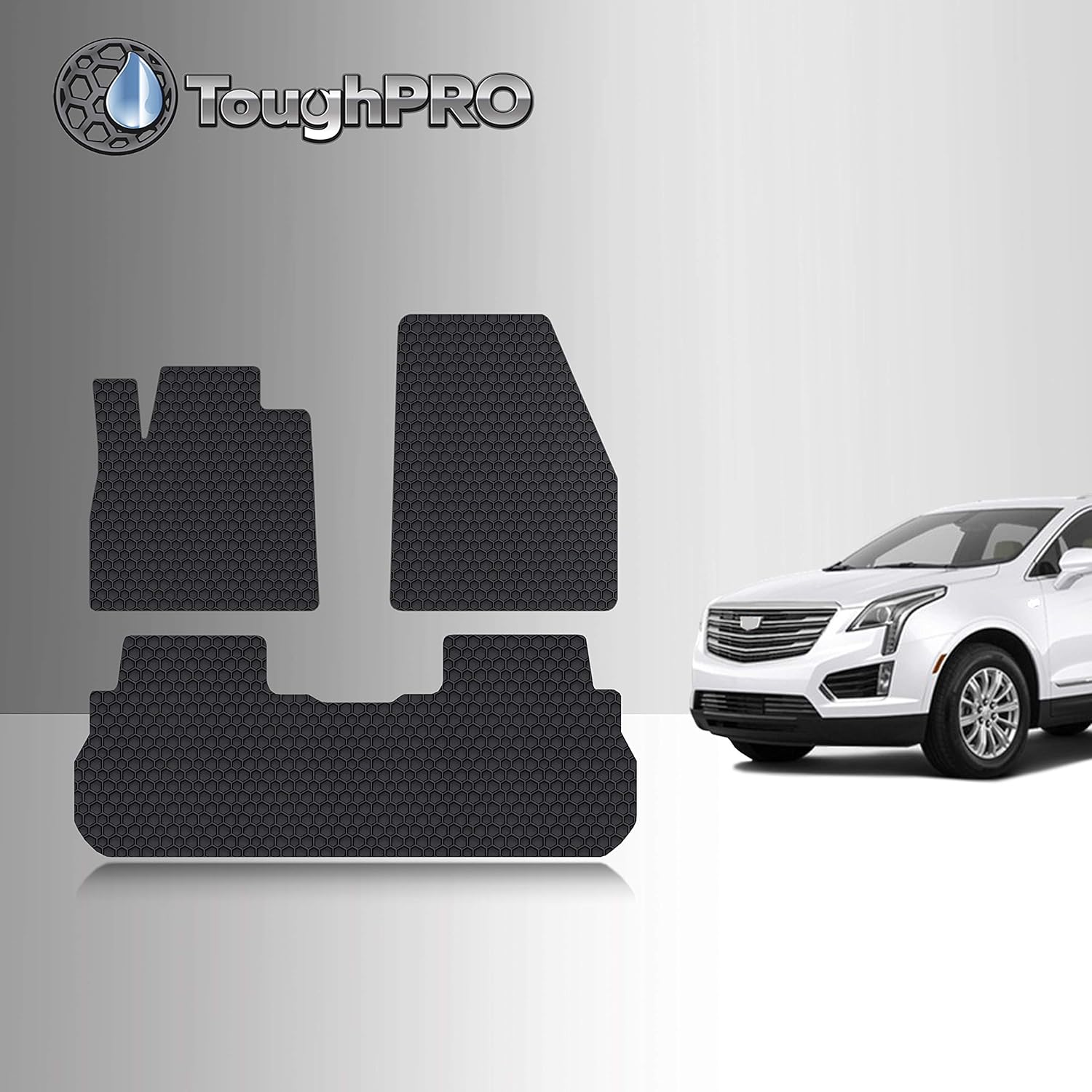 TOUGHPRO Floor Mats Set (Front Row + 2nd Row) Compatible
