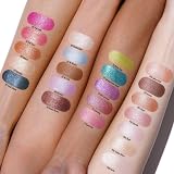 Oulac Sheer Eyeshadow Waterproof Blue Duo 12H Longwear Vegan Cruelty Free 06g view 7