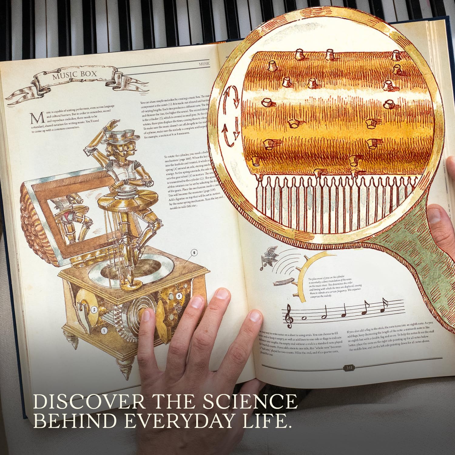 The Book. The Ultimate Guide to Rebuilding a Civilization - Inspirational Science Books for Adults - Unique Artifact - Knowledge Encyclopedia with Over 400 Pages of Detailed & Catchy Illustrations