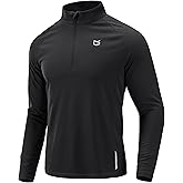 G Gradual Men's Running Shirts Long Sleeve Athletic Shirt Lightweight Quick Dry Quarter Zip Pullover for Men Workout Gym Golf