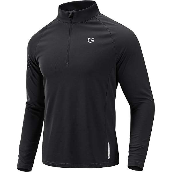 Amazon.com: Gore Men's R3 Long Sleeve Zip Shirt, Black, M