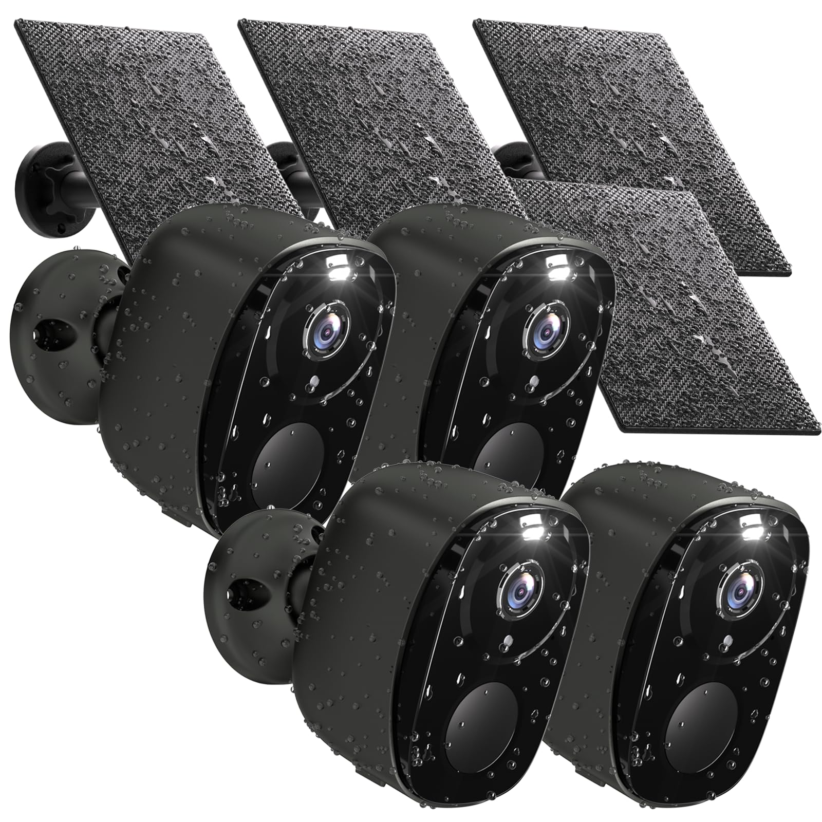 Security Cameras Wireless Outdoor 4Pack, 2k WiFi Cameras for Home ...
