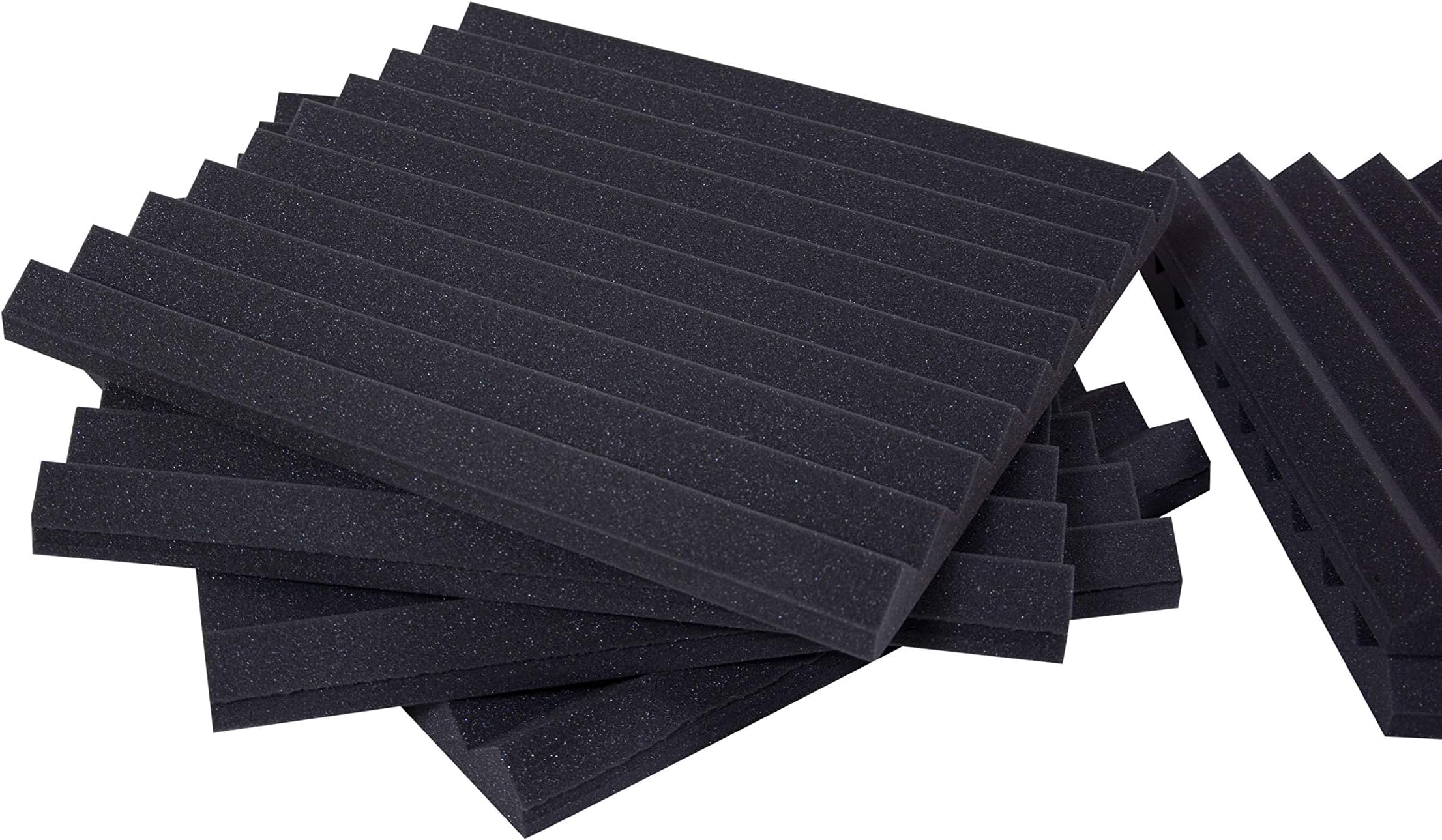 Acoustic Foam MonoPyramid panel Sound Treatment 50x50x4cm D30 - Pack of 20