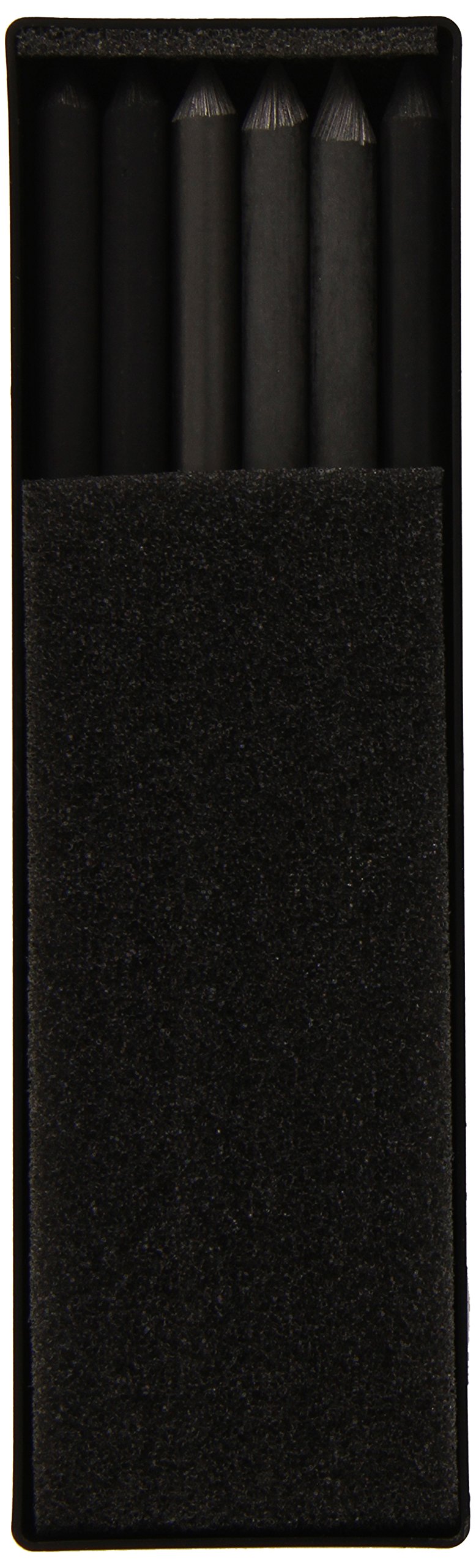 KOH-I-NOOR Drawing Chalks for 5.6mm Diameter II Mechanical Pencil (Set of 6)