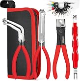 Electrical Disconnect Pliers,Hose Clamp Pliers,Electrical Connector Removal Tool,18Pcs Terminal Removal Tool Kit,Vantora 5Pcs Automotive Tools for Car Wiring and Fuel Line