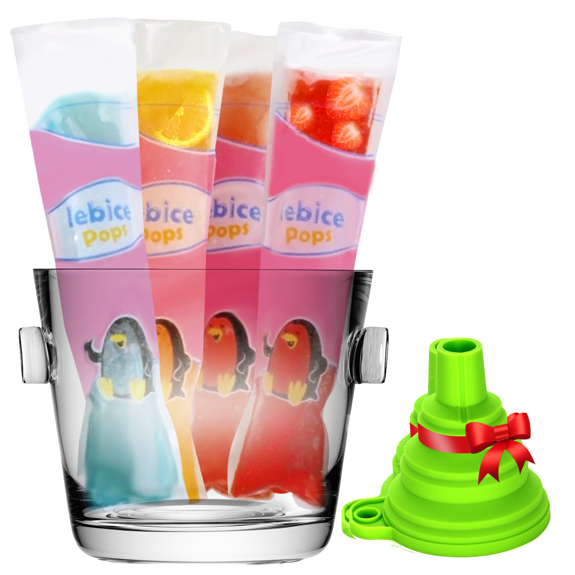 Lebice Ice Popsicle Mold Bags, 50Pcs Disposable ZipTop Ice Pop Molds eBay