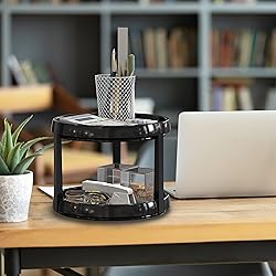 Simple Houseware 2 Tier Turntable Lazy Susan