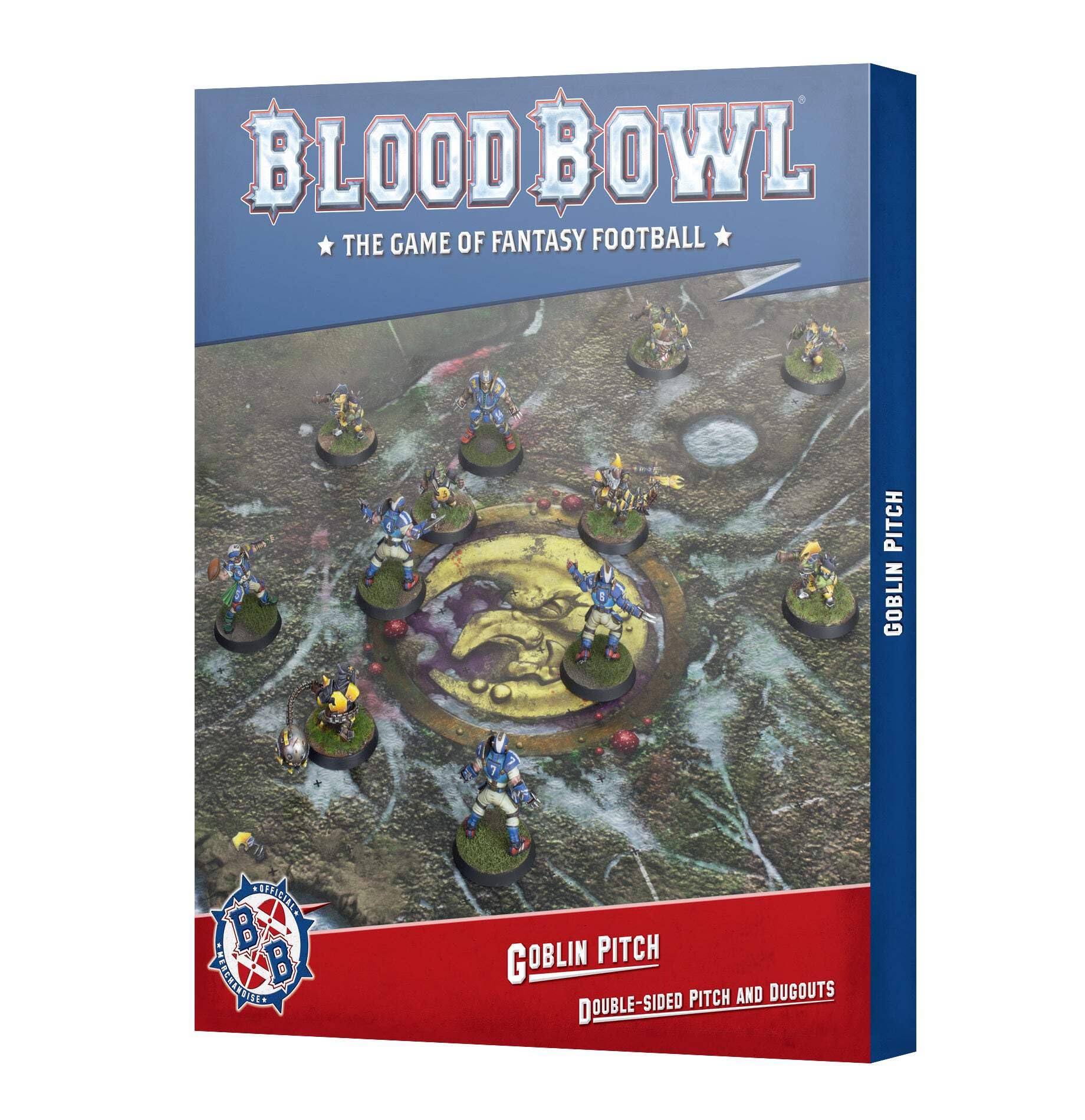 Blood Bowl - Seconde Saison : Deck de Cartes Team Gobelin Pitch & Dugouts (En), Black