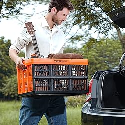 VEVOR 45L Collapsible Milk Crates 3