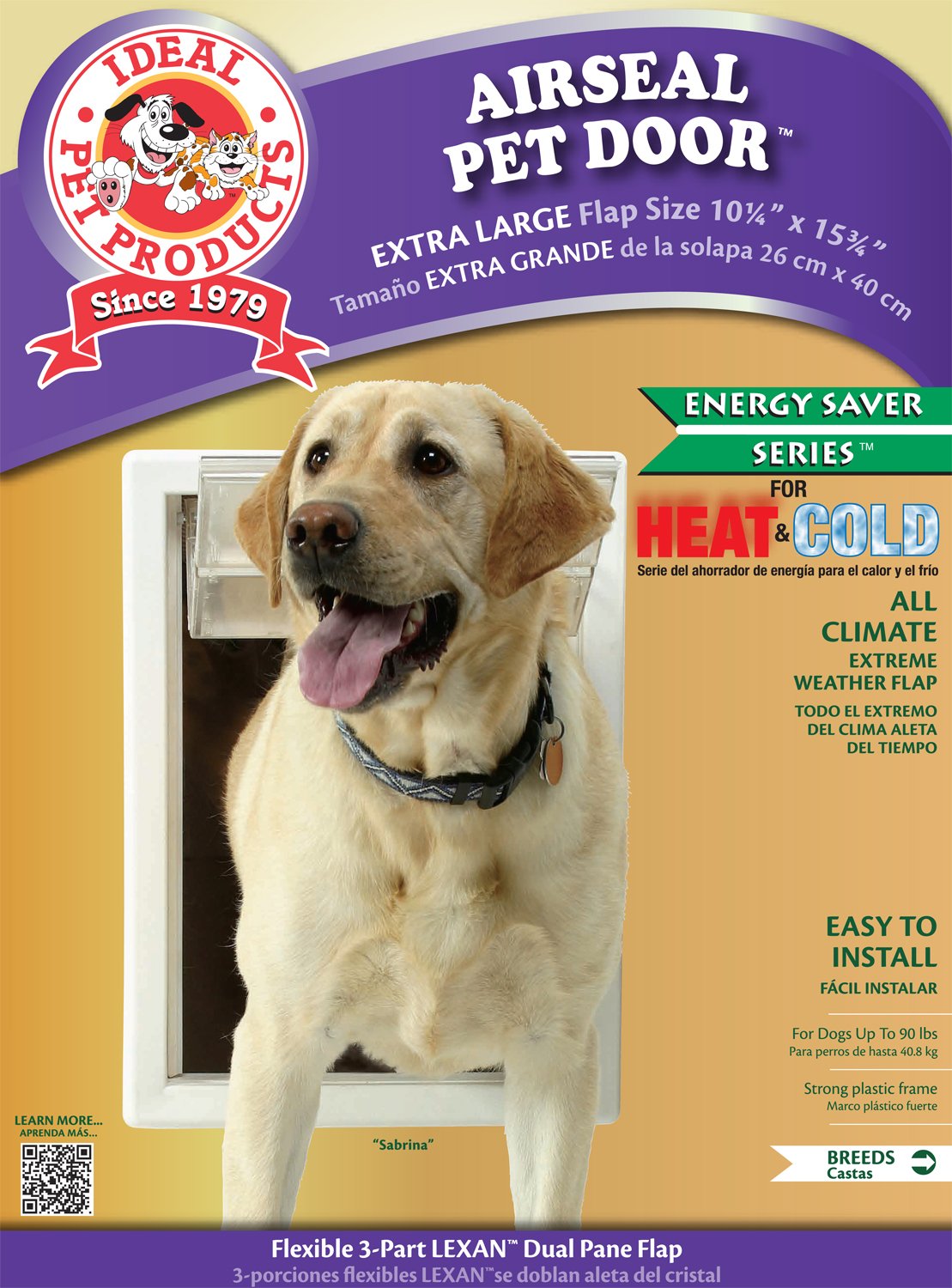 Ideal Pet Products Air Seal Pet Door with Telescoping Frame eBay