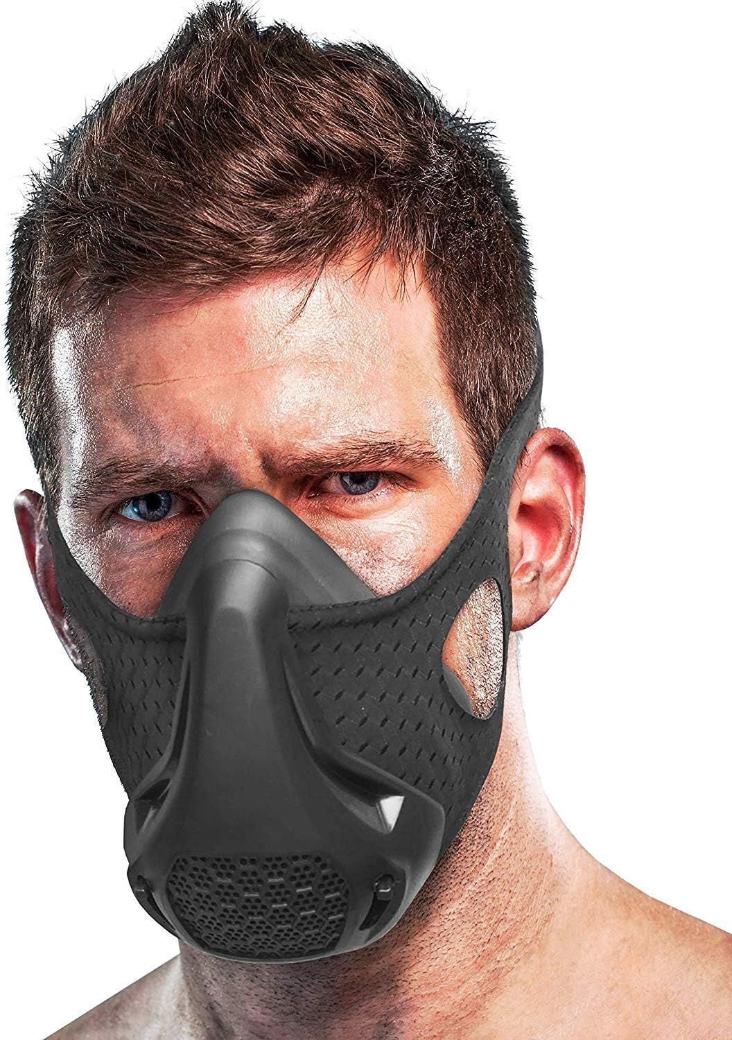 Kaufam Workout Mask - High Altitude Elevation Simulation - for Gym, Cardio, Fitness, Running, Endurance and HIIT Training [16 Breathing Levels]