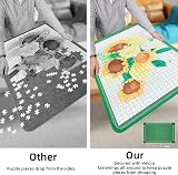 MOZOOSON Folding Puzzle Board 105x80cm for 2000 Piece Jigsaws & Trays view 4
