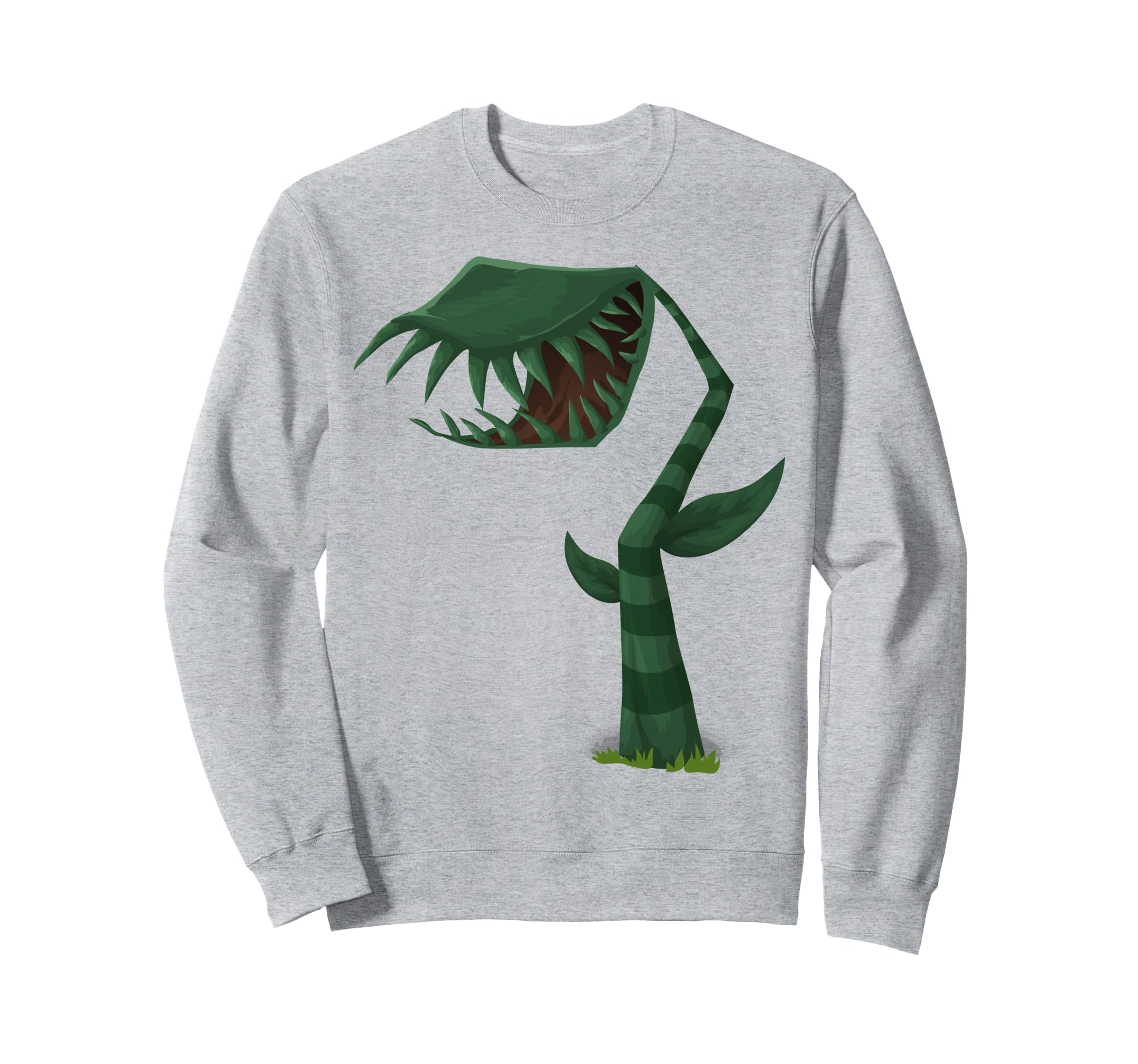 Venus Fly Trap Cartoon Carnivorous Plant Science Funny Sweatshirt