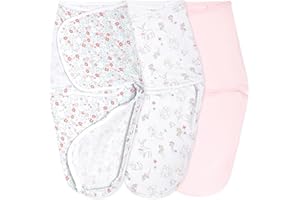 aden + anais Essentials Easy Wrap Swaddle - Easy Swaddle Newborn Swaddle Sack, Baby Swaddles, Sleep Sack Wearable Blanket