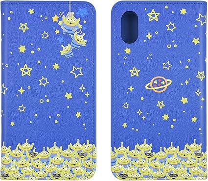 Amazon グルマンディーズ Iphonexr 6 1inch ケース 手帳型 ディズニー エイリアン Dn 556b グルマンディーズ ケース カバー