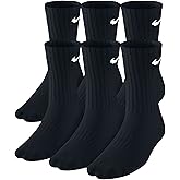 Nike unisex-adult Everyday Cushioned Training Socks (6 Pairs)