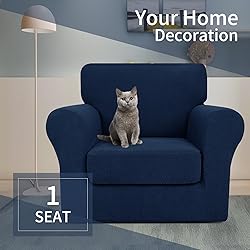 JIVINER Newest 2 Pieces Armchair Covers for Living