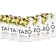 Tazo Organic Spicy Ginger Herbal Infusion Tea, Caffeine Free, 20-Count Tea Bags (Pack of 6)