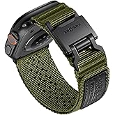 Bandletic Compatible with Apple Watch Ultra Band 3 2 49mm for Men, Tactical Military Nylon Straps with Magnetic FIDLOCK Hook Buckle for iWatch Series 11/10 46mm, 9/8/7 45mm, SE/6/5/4 44mm, 3/2/1 42mm