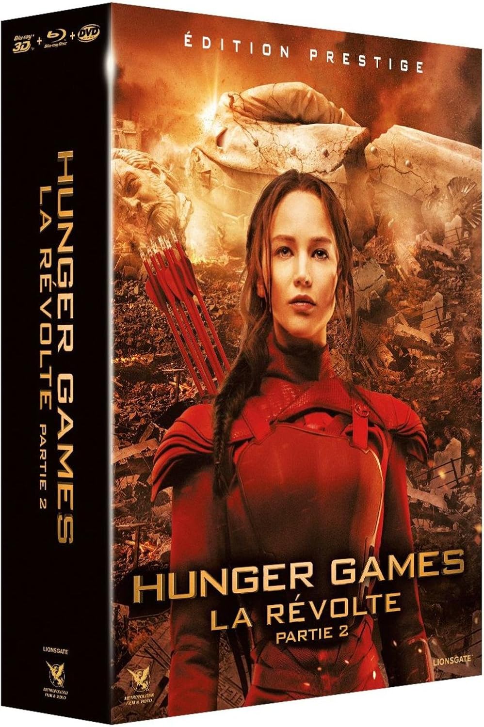 Hunger Games La Revolte Partie 2 Edition Prestige Combo 3d Blu Ray Dvd Amazon Fr Jennifer Lawrence Josh Hutcherson Liam Hemsworth Woody Harrelson Donald Sutherland Philip Seymour Hoffman Julianne Moore Willow Shields