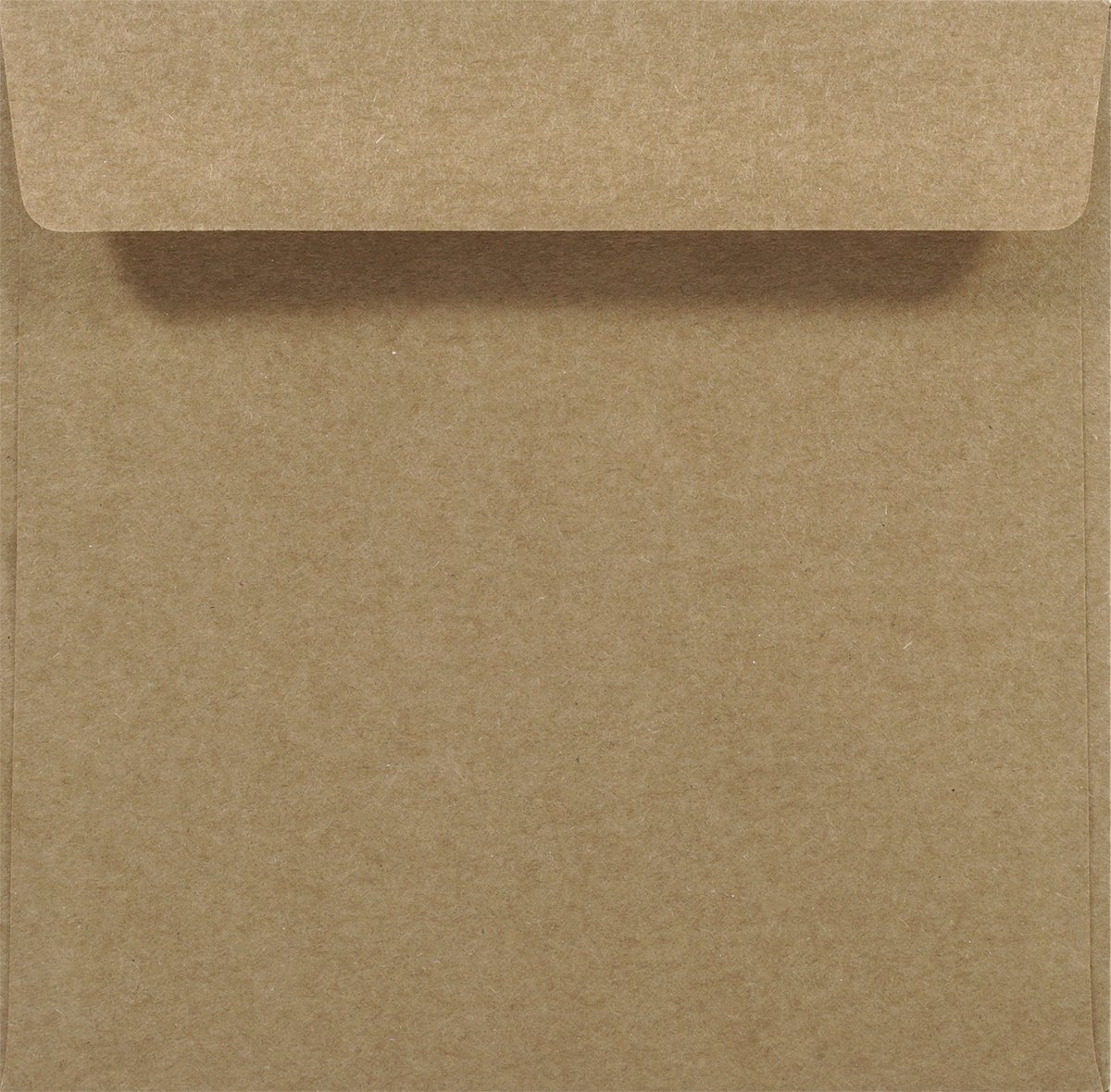 Netuno 100 Square Kraft envelopes 155 x 155 mm 6.1 x 6.1 in 100gsm Natural Kraft Paper Envelope Recycled Brown Envelope Vintage envelopes for Greeting Cards Christmas Cards Wedding Invitations