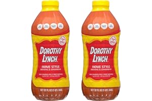 Dorothy Lynch Salad Dressing | Sweet& Spicy | Thick & Creamy | Salads, Dips, Sauces, & Marinades | French Style Condiment | Tangy | Gluten Free | No Trans Fat | USA Made (Home Style, 32 oz (2 Pack))