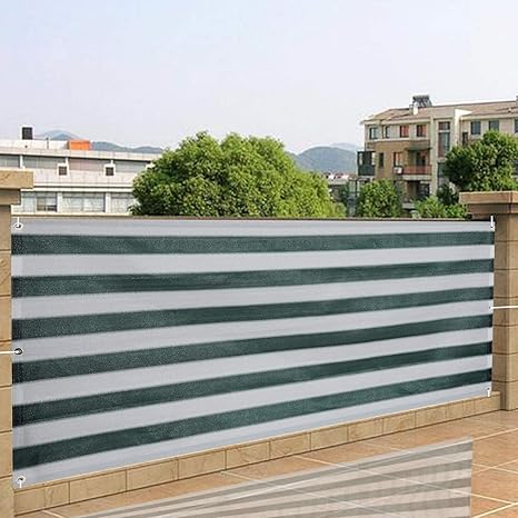 Amazon Tuosite 日除け シェード オーニング 庭 バルコニー用ホワイトグリーン100 270cm 5 8年間の安心保証 Diy 工具 ガーデン