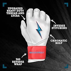 BRUCE BOLT BRINSON Series Long Cuff White Batting