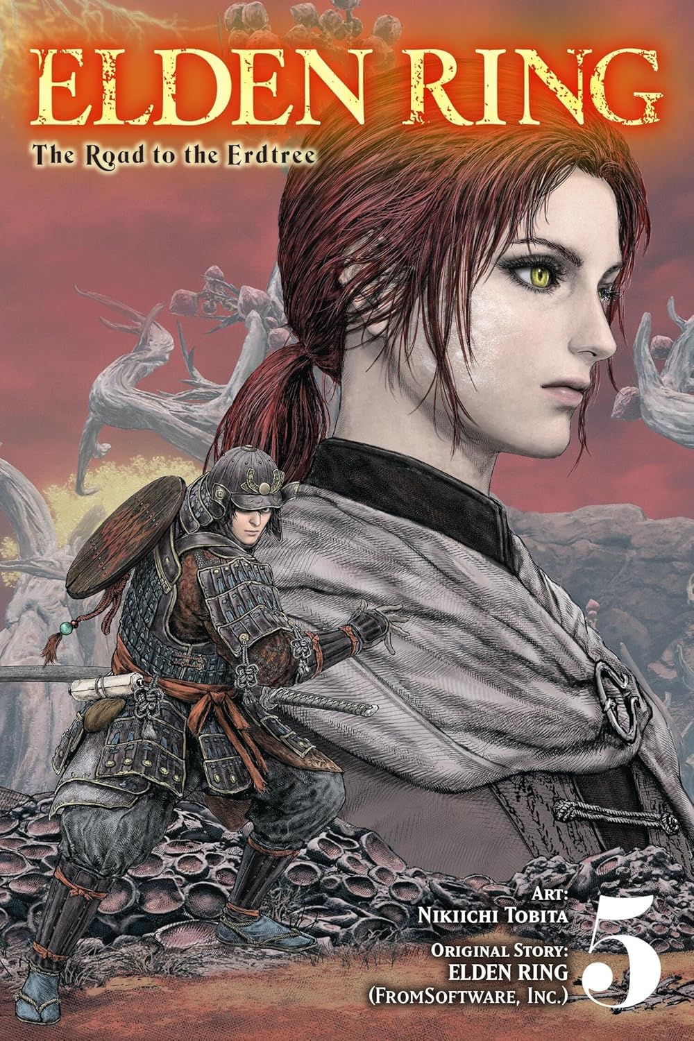 Elden Ring: The Road to the Erdtree, Vol. 1-5, 5 Books Collection Set