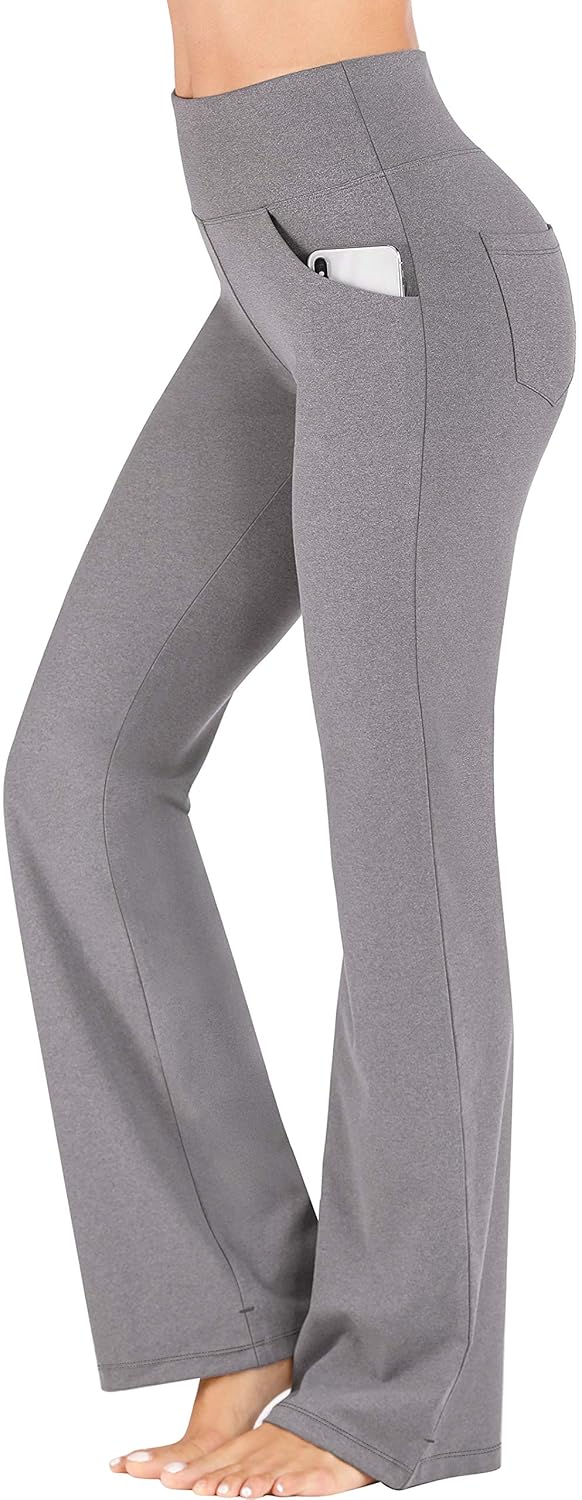 bootcut leggings with pockets