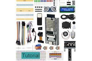 Freenove Super Starter Kit for ESP32-WROVER (Included) (Compatible with Arduino IDE), Onboard Camera Wireless, Python C, 536-Page Detailed Tutorial, 173 Items, 82 Projects