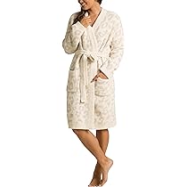 Barefoot Dreams CozyChic Barefoot in The Wild Robe, Cream