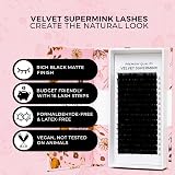 LLBA Easy Fan Volume Eyelash Extensions 0.03 D Curl 7-15mm Mixed Length view 2