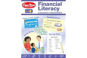 Financial Literacy Lessons and Activities for Grade 4 Teacher’s Resource Book, Reproducible Worksheets, Homeschool Resources, Classroom Lessons, Math Word Problems, Money Games