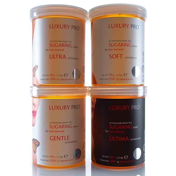 Sugaring Paste"Luxury PRO" Organic Hair Removal Set of