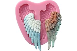 COMIART Cherub Angel's Wing Silicone Mould for Cake/Cupcake Decorating,Sugar Craft, Non Stick Sugar Paste, Chocolate, Fondant
