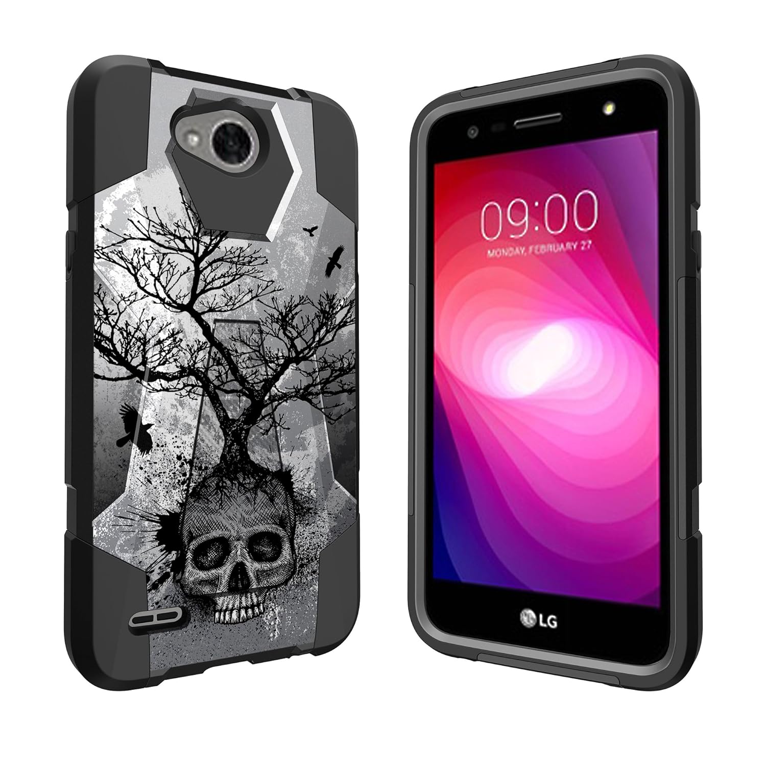 Best lg fiesta 2 phone case skulls