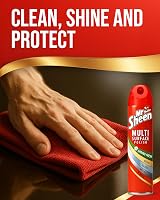 Mr Sheen Multi Surface Polish Spray Spring Fresh 250ml Wood Plastic Glass view 2