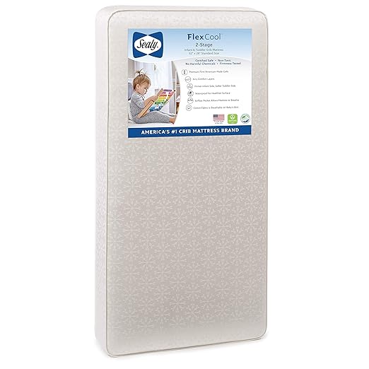 sealy naturally firm foam crib mattress