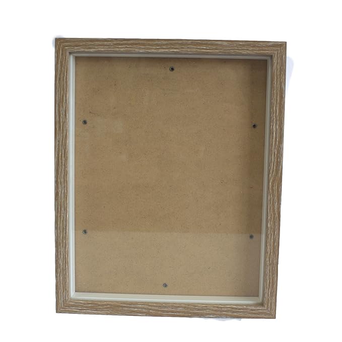 Tiefer Bilderrahmen von 'greepic' 10x15cm in vielen Größen zum befüllen DIY Holz mit Glas frame box Objektrahmen Räumlichkeit