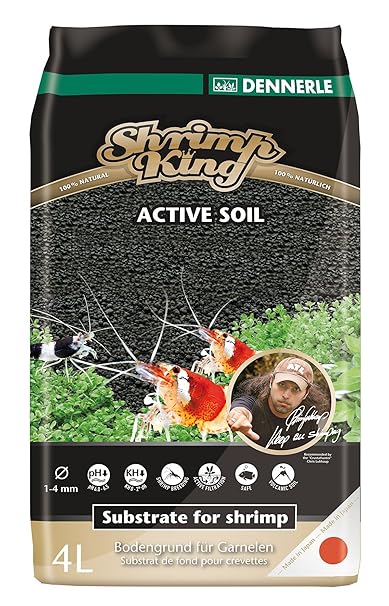 Dennerle 6177 ShrimpKing Active Soil, 4 l