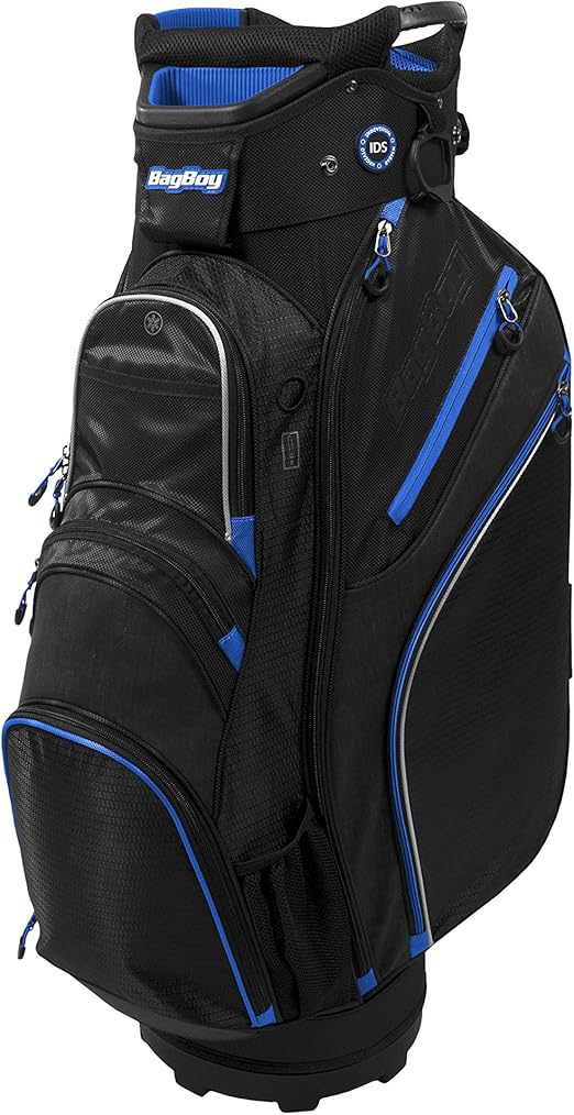 Bag Boy Chiller Cart Bag, Black/Royal/Silver One Size, Cart Bags Amazon Canada
