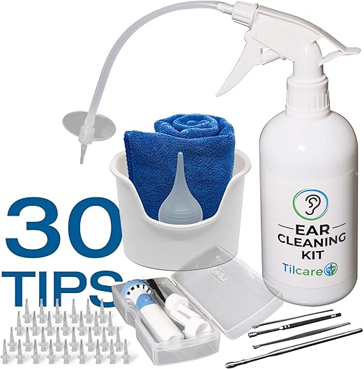 Ear Wax Removal Tool by Tilcare Ear Irrigation Flushing System for