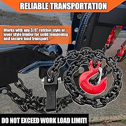 YATOINTO Heavy Duty 2-Pack 36 Inch Grade 80 Trailer