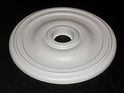 Henta Plano I Ceiling Medallion Paintable ABS